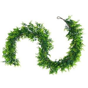 6ft Artificial Eucalyptus Garland for Outdoor Indoor Home Wall Decor
